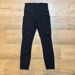 Lululemon Fast and Free Tight II Non-Reflective Nulux 25" Black Size 4 Leggings